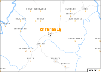 map of Katengele