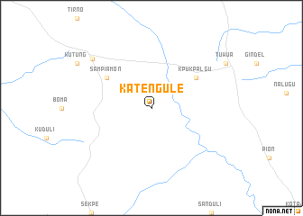 map of Katengule