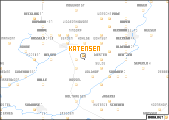 map of Katensen