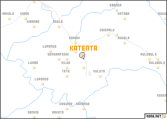 map of Katenta