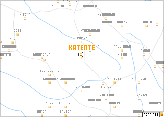 map of Katente