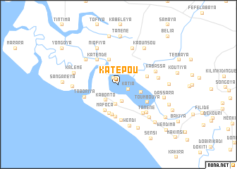 map of Katépou