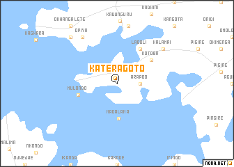 map of Kateragoto