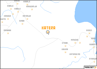 map of Katera
