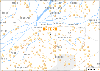 map of Katera