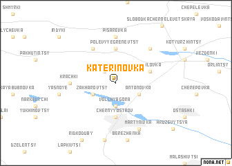 map of Katerinovka