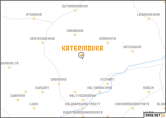 map of Katerinovka