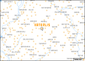 map of Katërlis