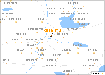 map of Kateryd