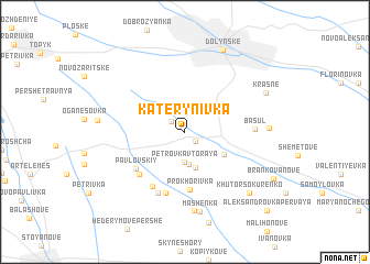 map of (( Katerynivka ))
