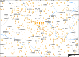 map of Kater