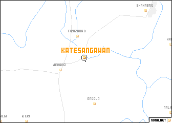 map of Katesangāwan