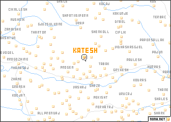 map of Katesh