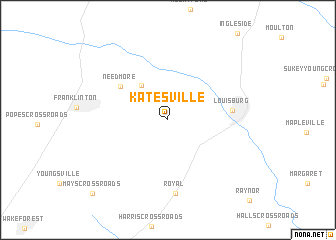 map of Katesville