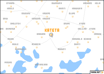 map of Kateta