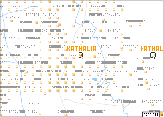 map of Kāthālia