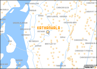 map of Kathanwāla