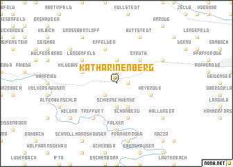 map of Katharinenberg