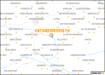 map of Katharinenrieth