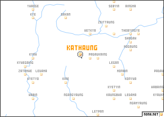 map of Kathaung