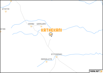 map of Kathekani