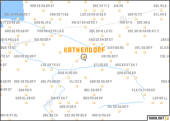 map of Kathendorf