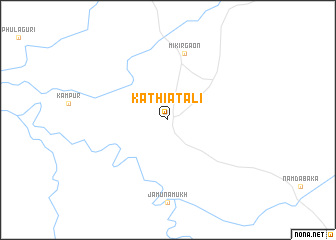 map of Kathiātali