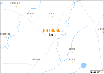 map of Kathlāl