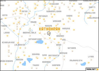 map of Kathohrah