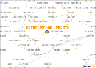 map of Katholisch-Willenroth