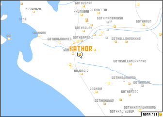 map of Kāthor