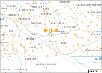 map of Kāthor