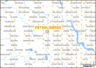 map of Kathulidānga