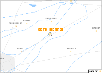 map of Kāthu Nangal