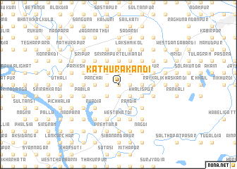 map of Kathurākāndi