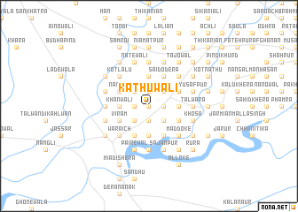map of Kathuwāli