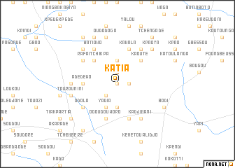 map of Katia