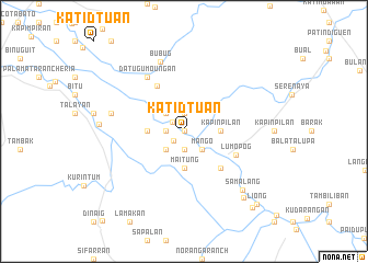 map of Katidtuan