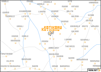 map of Katikamu