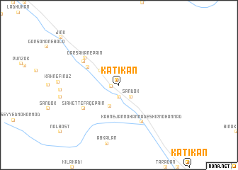 map of Katīkan