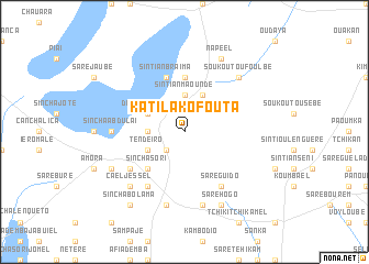 map of Katila Kofouta