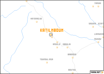 map of Katil Mboum