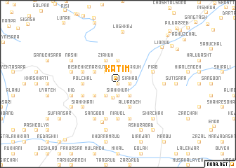 map of Katīm