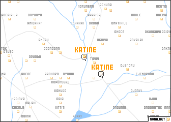 map of Katine