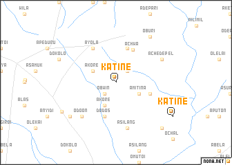 map of Katine