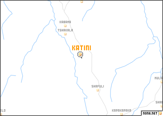 map of Katini