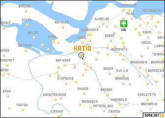 map of Katio