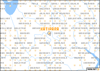 map of Kātipāra