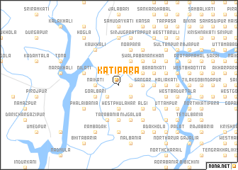 map of Kātipāra