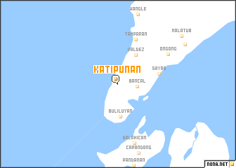 map of Katipunan